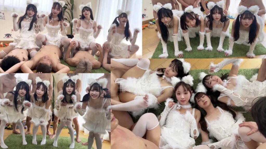 Kちゃん&Nちゃん&Fちゃん&Mちゃん(smjh048)北岡果林 水乃なのは 渡来ふう 天美めあ