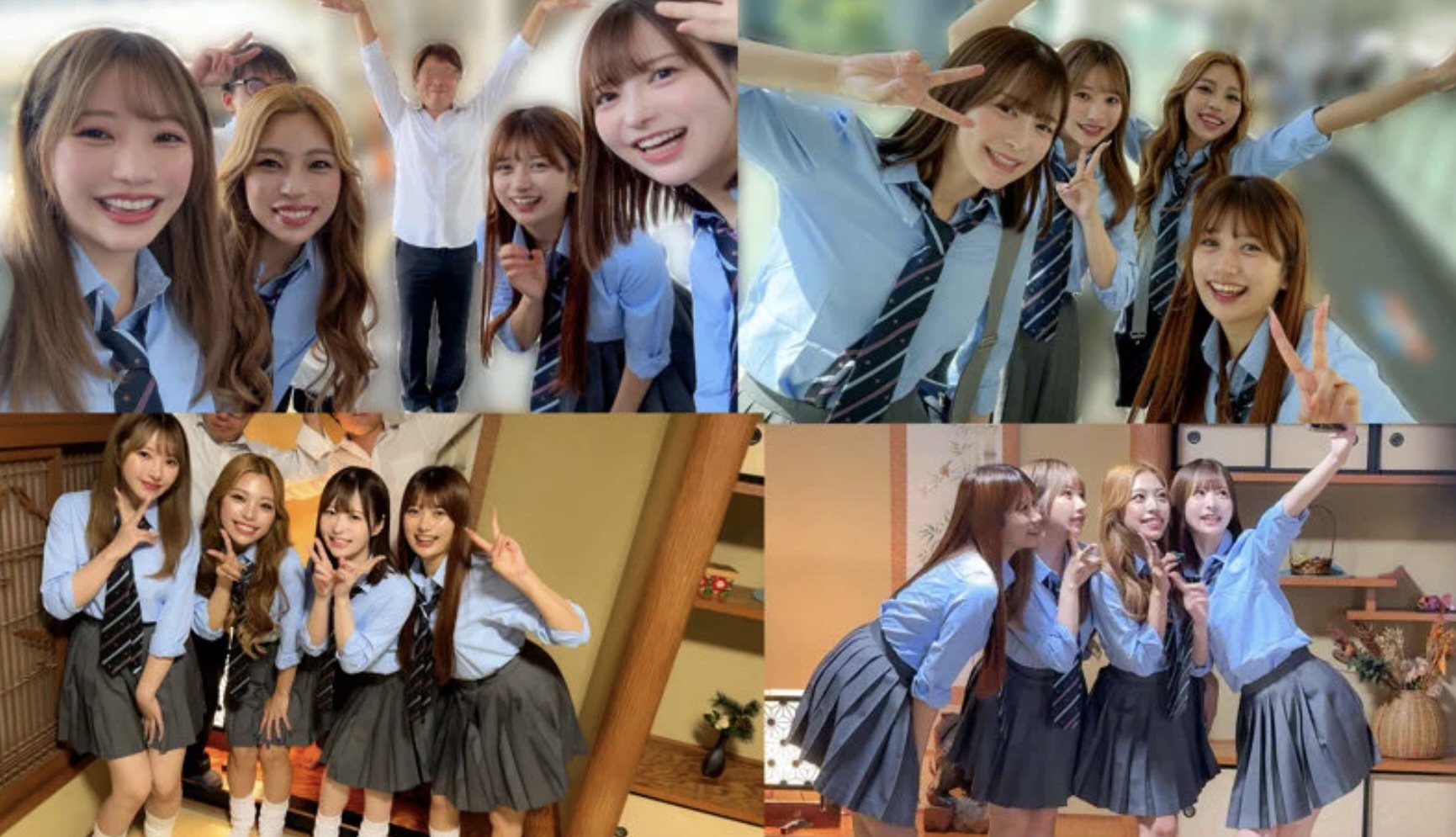 りお＆ひなた＆かりん＆ゆい（deaa026）流川莉央 柚木ひなた 北岡果林 天馬ゆい