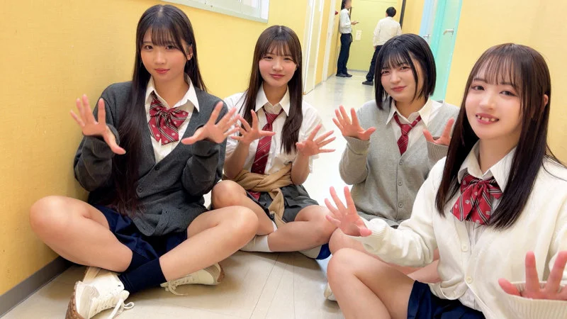 める＆ひかり＆もあ＆ゆみ（deaa030）佐藤愛瑠 巴ひかり 若月もあ 虹村ゆみ