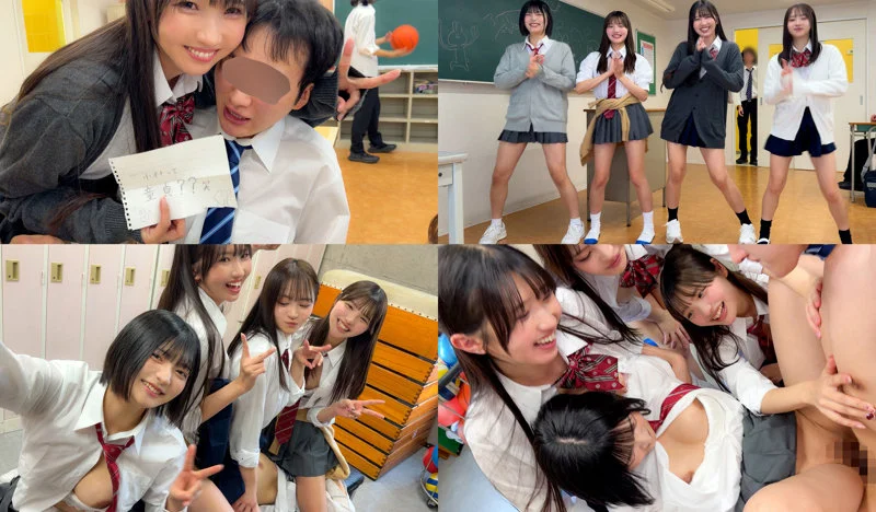 める＆ひかり＆もあ＆ゆみ（deaa030）佐藤愛瑠 巴ひかり 若月もあ 虹村ゆみ