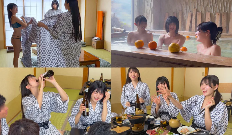 ユミ＆ヒカリ＆メル（deaa041）虹村ゆみ 巴ひかり 佐藤愛瑠
